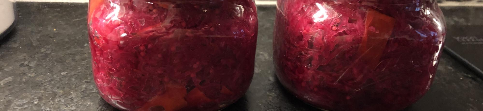 image of jars with ferments